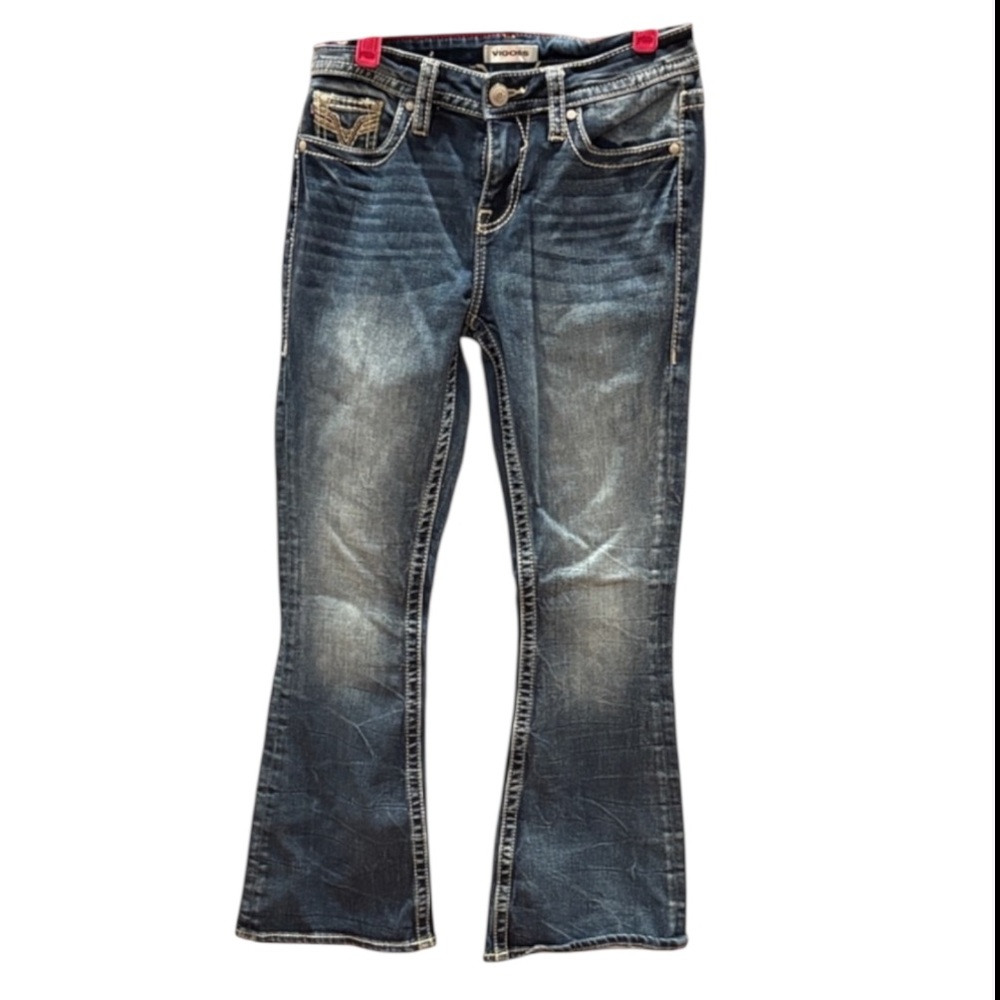 Vigoss Dark Blue Flare Jeans